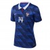 Francúzsko Adrien Rabiot #14 Domáci Ženy futbalový dres MS 2026 Krátky Rukáv